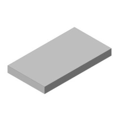 Šamotová deska spodní, boční KV HEAT 2G 70.44.01 